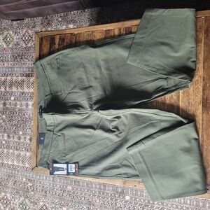 Womens Olive Green Banana Republic Dress  Pants Size 18